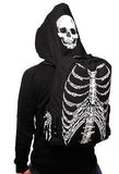Totenkopf Tasche Skelett