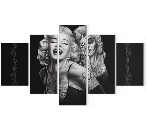 Totenkopf Bild Marilyn Monroe