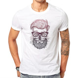 Totenkopf T-shirt Hipster