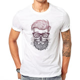 Totenkopf T-shirt Hipster