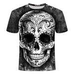 Totenkopf T-shirt Mexikanischer Schädel