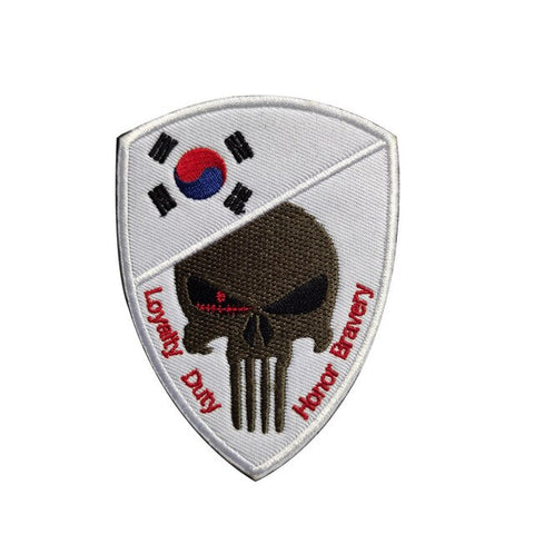 Totenkopf Aufnäher Punisher Südkorea
