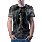 Totenkopf  T-Shirt Gothic Herren