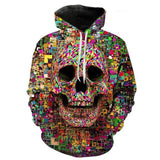 Totenkopf Pullover Skull Design