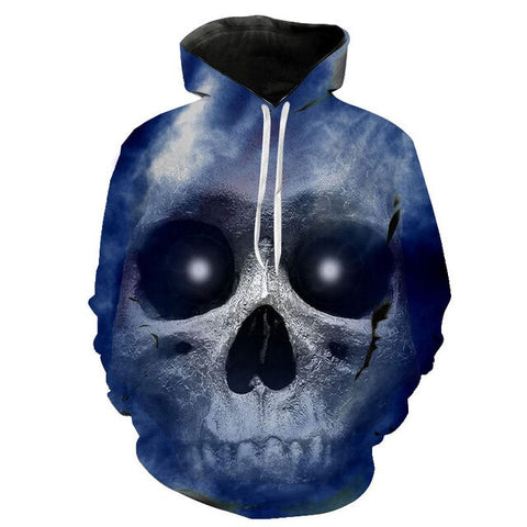 Skull Pullover Blaue