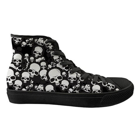Totenkopf Punk Schuhe