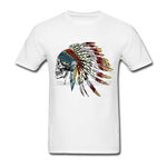 Totenkopf T-shirt Komantschen-Indianer