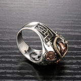 Steampunk Ring Silber